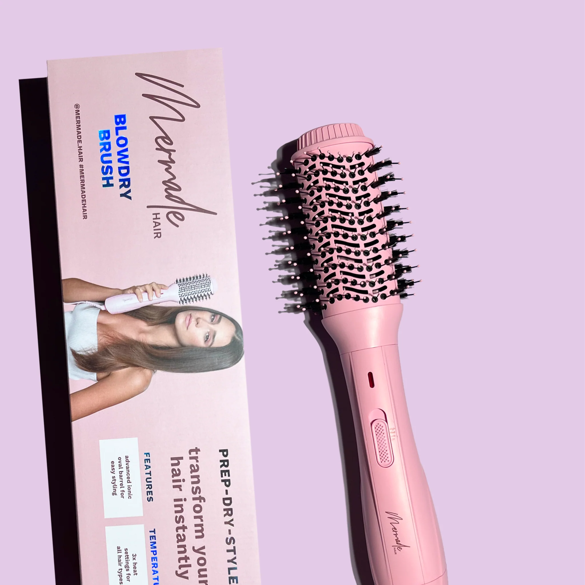 Blow Dry Brush - Pink - Image 7