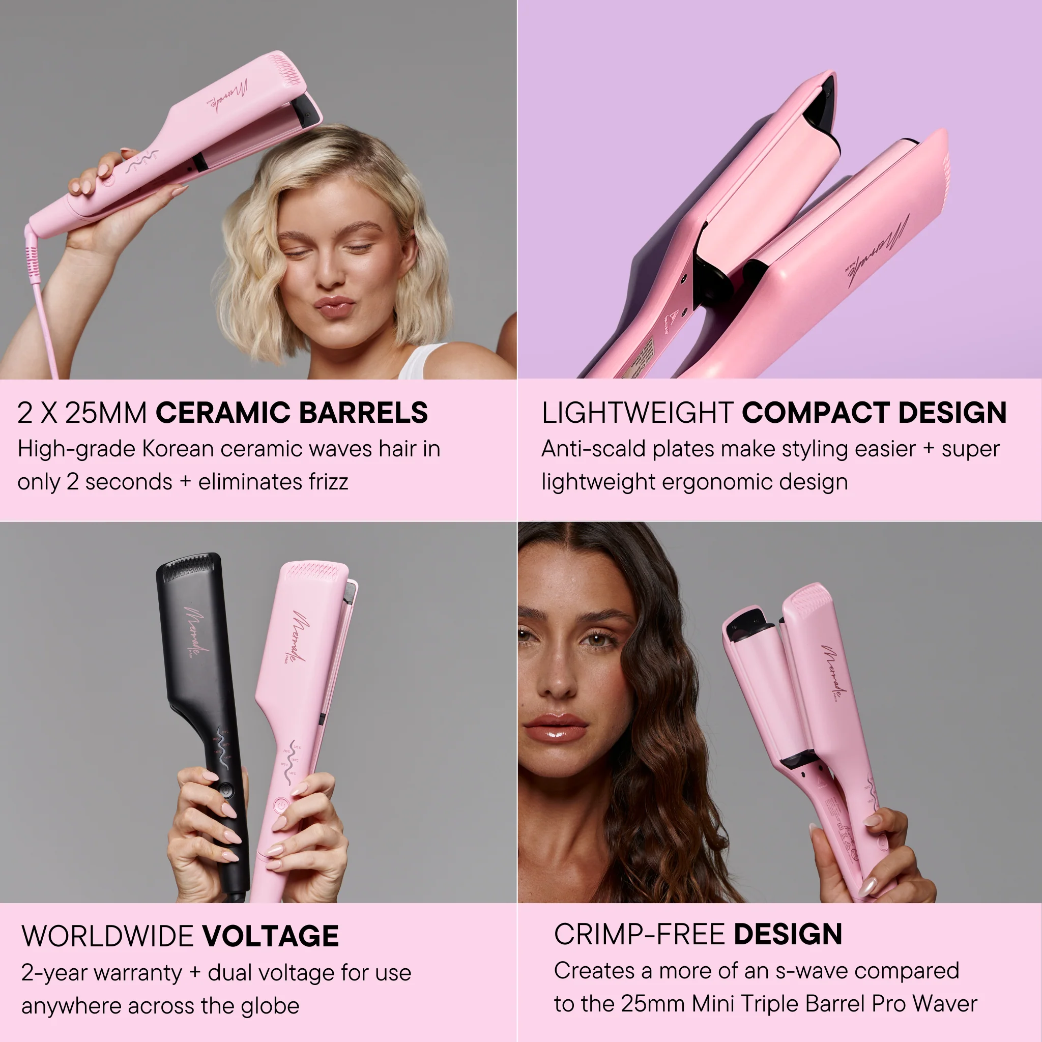 Double Waver - Pink - Image 11