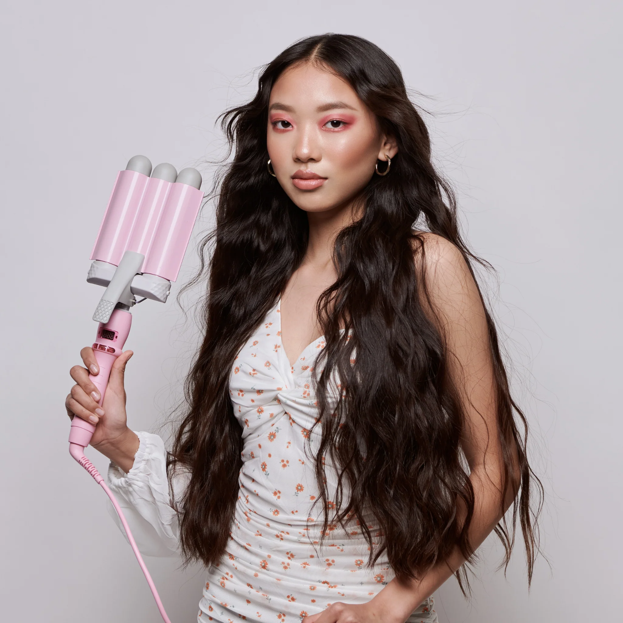 1.25" Original Pro Waver - Pink - Image 4